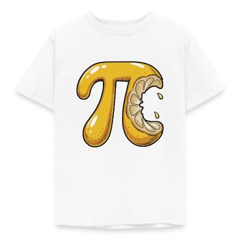 Zitrone Pi Mathe - Kinder T-Shirt - Weiß - Vorne - AI Model Kid Male (0cm)