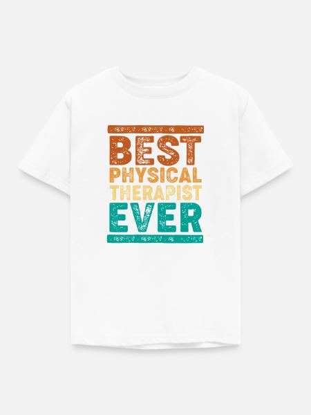 Physiotherapie Physio Physiotherapeut - Kinder T-Shirt - Weiß