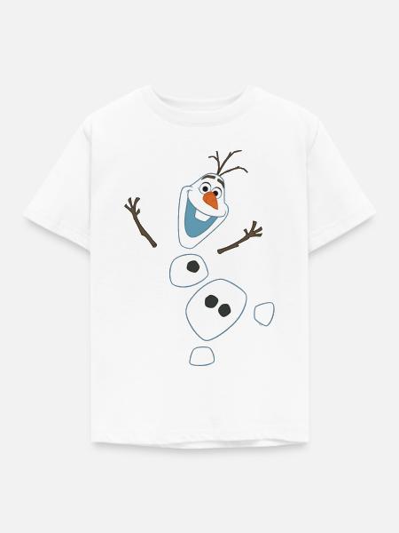 Frozen Lachender Olaf - Kinder T-Shirt - Weiß
