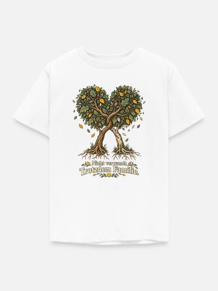 Freunde sind Familie Beste Freunde Freundschaft - Kinder T-Shirt - Weiß