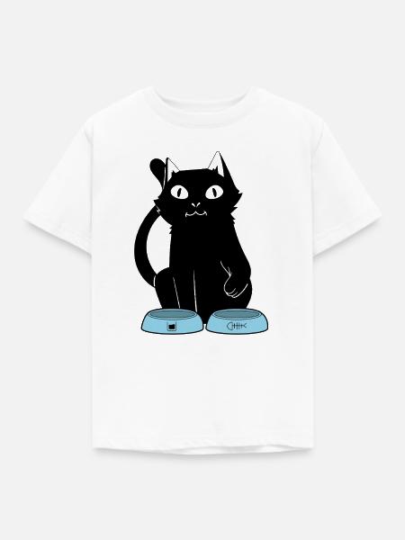 Personal Cat - Kinder T-Shirt - Weiß