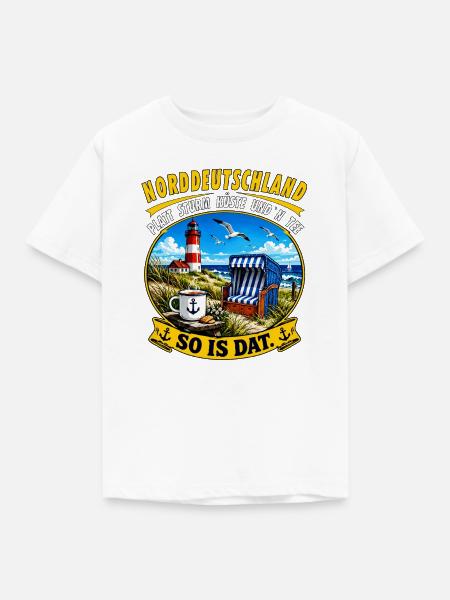 OSTFRIESLAND - Kinder T-Shirt - Weiß