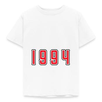 1994 year birthday - Kids' T-Shirt - white - Front - AI Model Kid Male (0cm)