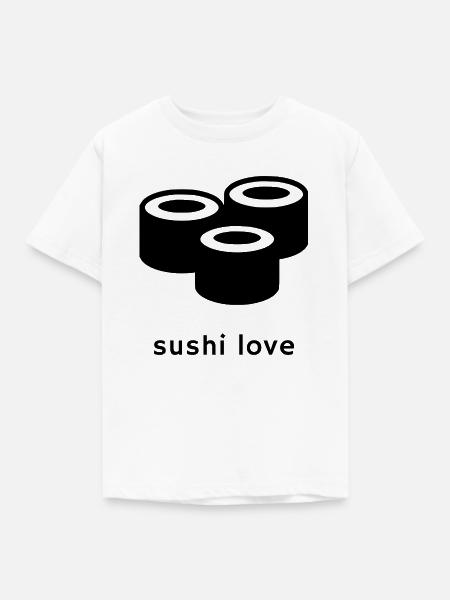 Sushi - Kinder T-Shirt - Weiß