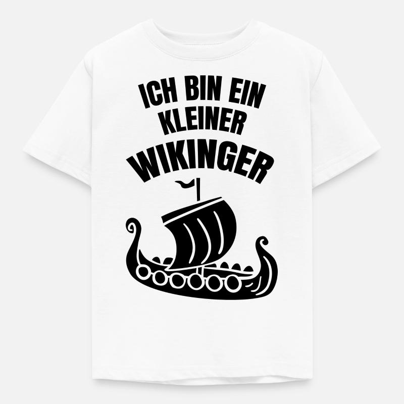 Wikinger - Kinder T-Shirt - Weiß