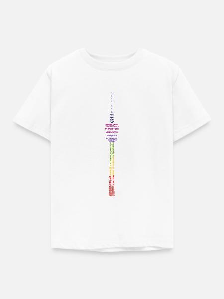 Stuttgarter Fernsehturm Sonderkollektion: PRIDE - Kinder T-Shirt - Weiß