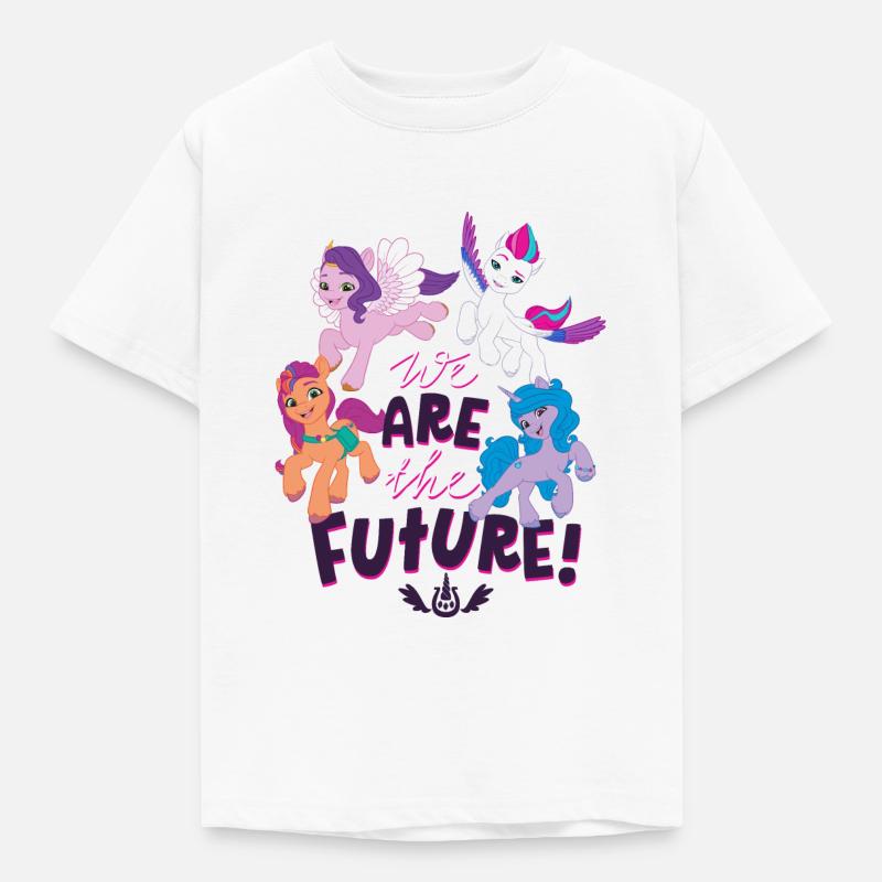 My Little Pony We Are The Future! - Maglietta per bambini - bianco