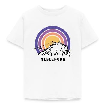 Nebelhorn 2224 m Allgäu Allgäu Alps Oberstdorf - Kids' T-Shirt - white - Front - AI Model Kid Male (0cm)