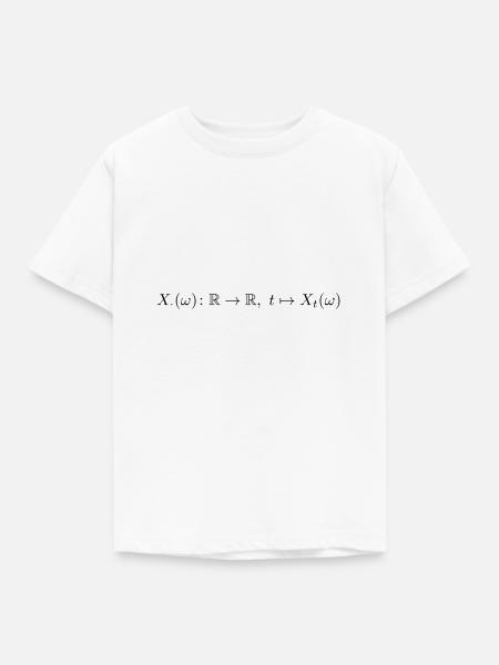 Wiener Prozess - Kinder T-Shirt - Weiß