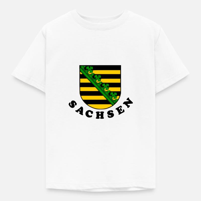 Sachsen - Kinder T-Shirt - Weiß