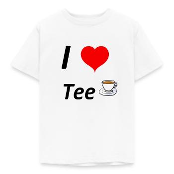 Tee - Kinder T-Shirt - Weiß - Vorne - AI Model Kid Male (0cm)