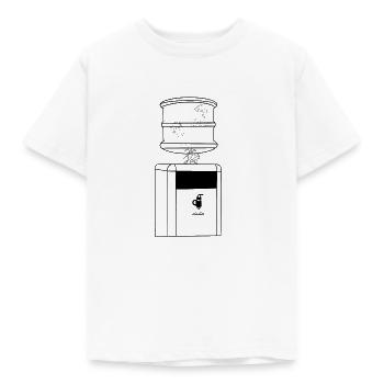 Distributeur d'eau à reins - T-shirt Enfant - blanc - Devant - AI Model Kid Male (0cm)