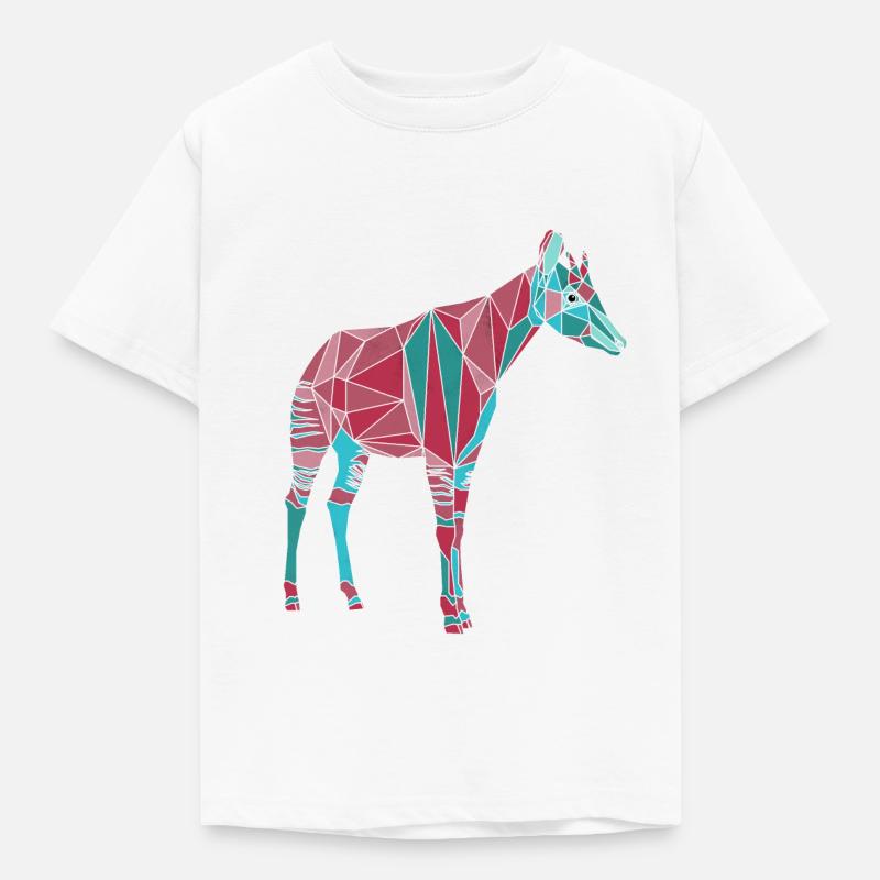 okapi - Kinder T-Shirt - Weiß