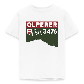 Olperer Besteigung Bergtour Hochtour Tour Tirol - Kinder T-Shirt - Weiß - Vorne - AI Model Kid Male (0cm)