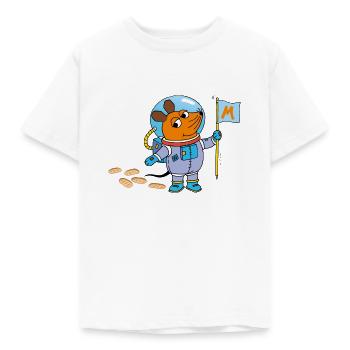 Maustronaut - Kinder T-Shirt - Weiß - Vorne - AI Model Kid Male (0cm)