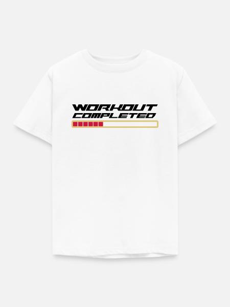 Workout Komplett - Kinder T-Shirt - Weiß