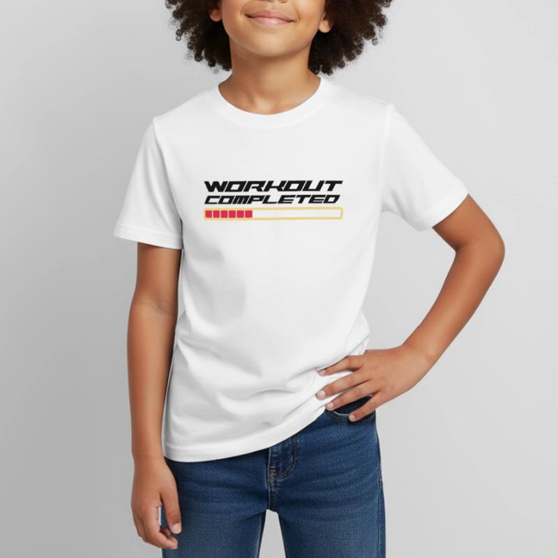 Workout complete Kids' T-Shirt