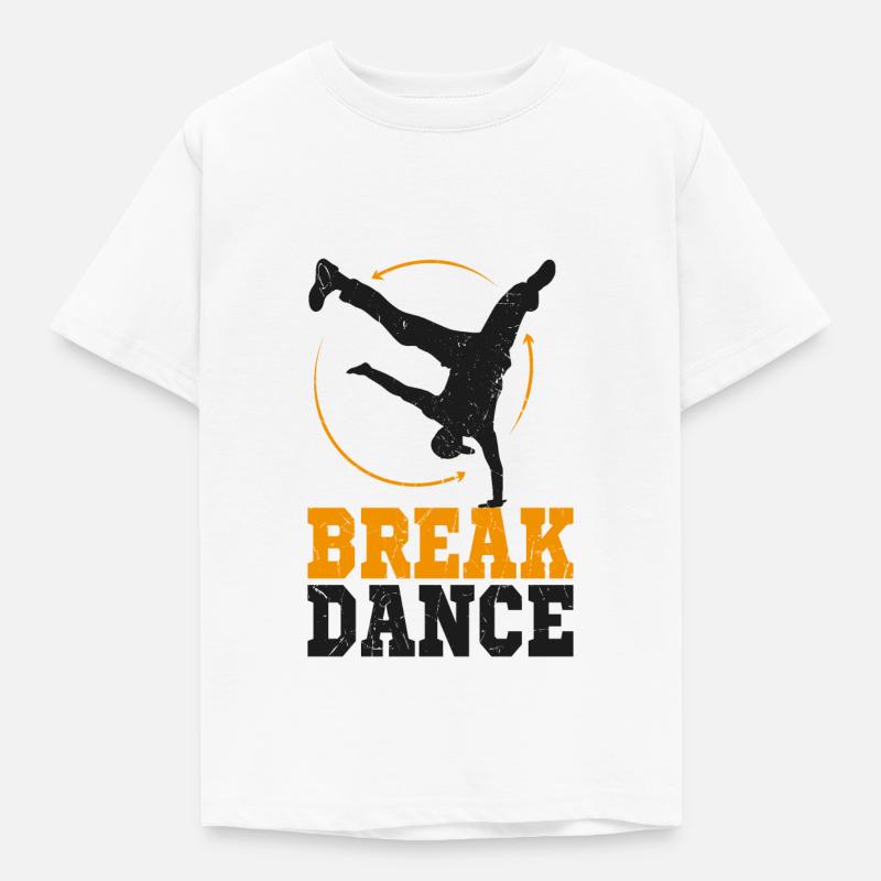 break dance - T-shirt Enfant - blanc