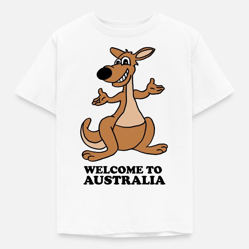 kangaroo - Kids' T-Shirt - white