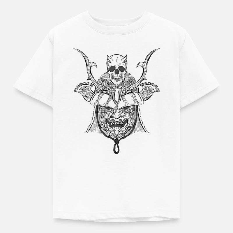 SAMURAI ver 2 - Kids' T-Shirt - white