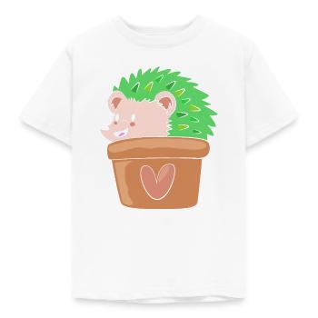 Plant Cactus Cacti - Kids' T-Shirt - white - Front - AI Model Kid Male (0cm)