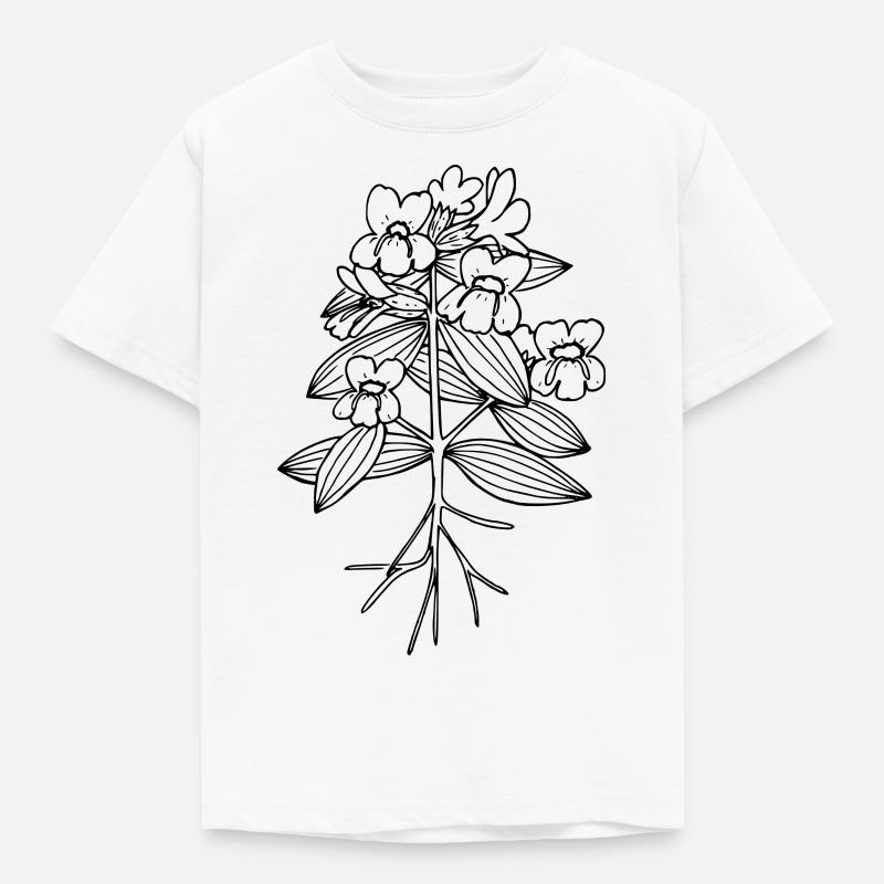 Cusick s monkeyflower - T-shirt Enfant - blanc