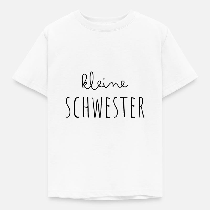Kleine Schwester - Kinder T-Shirt - Weiß