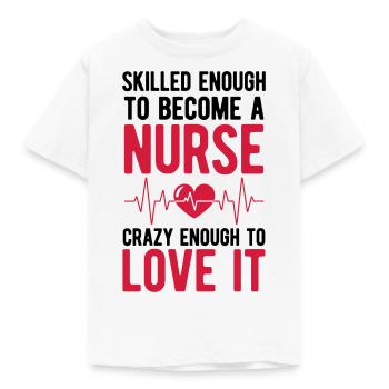 infirmière - T-shirt Enfant - blanc - Devant - AI Model Kid Male (0cm)