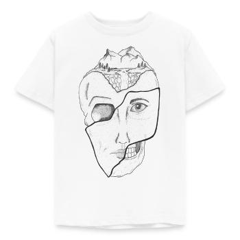 Voyageur Immobile - La valse à mille points - T-shirt Enfant - blanc - Devant - AI Model Kid Male (0cm)