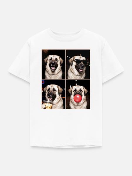 Hunde Kangal Hund - Kinder T-Shirt - Weiß