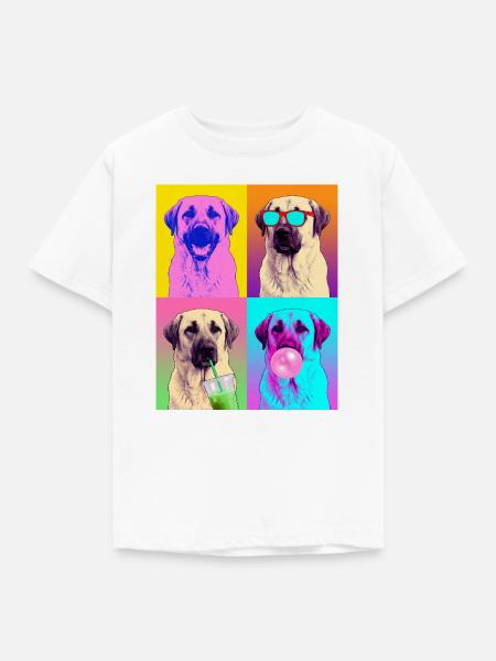 Hunde Kangal Hund - Kinder T-Shirt - Weiß