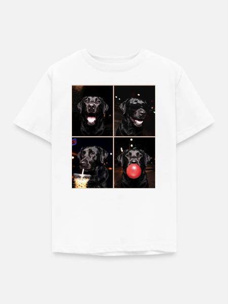 Hunde Labrador Hund - Kinder T-Shirt - Weiß