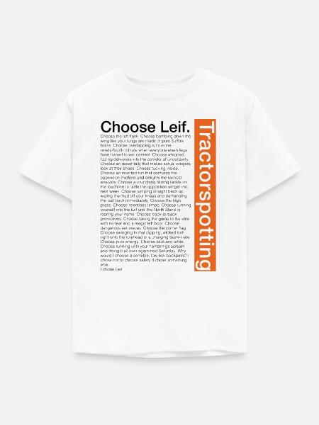 Wähle Leif - Kinder T-Shirt - Weiß