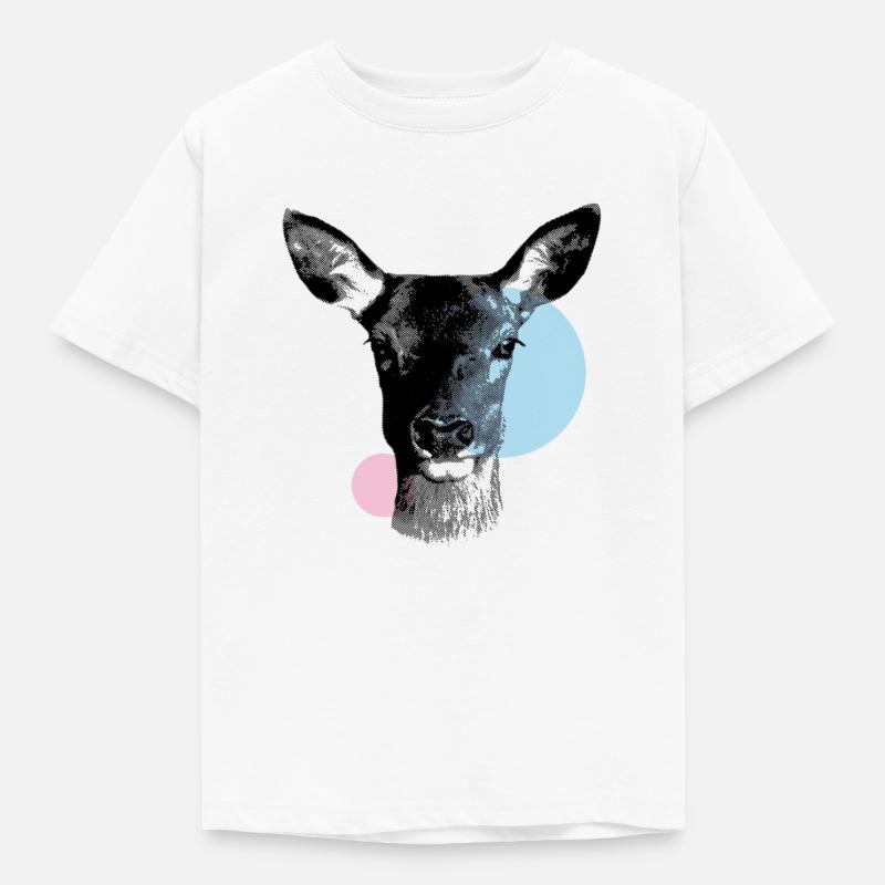 LA BICHE - T-shirt Enfant - blanc