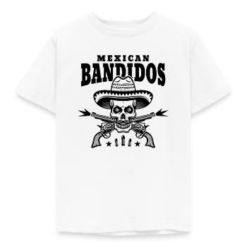Mexican Outlaw - T-shirt Enfant - blanc - Devant - AI Model Kid Male (0cm)
