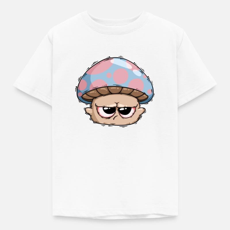Agro Pilz - Kinder T-Shirt - Weiß