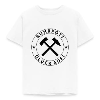 Ruhrpott - Kinder T-Shirt - Weiß - Vorne - AI Model Kid Male (0cm)
