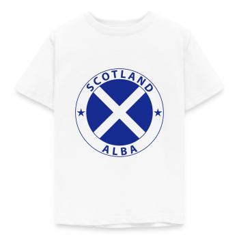 Scotland Design 2 - T-shirt Enfant - blanc - Devant - AI Model Kid Male (0cm)