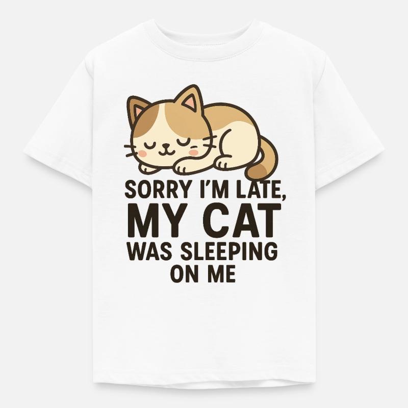 Delay Jeu avec chaton mignon - T-shirt Enfant - blanc