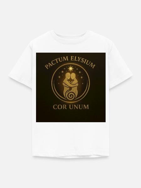 Pactum Elysium - Kinder T-Shirt - Weiß