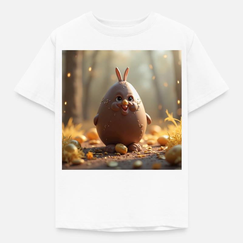 An Easter Bunny - Kids' T-Shirt - white