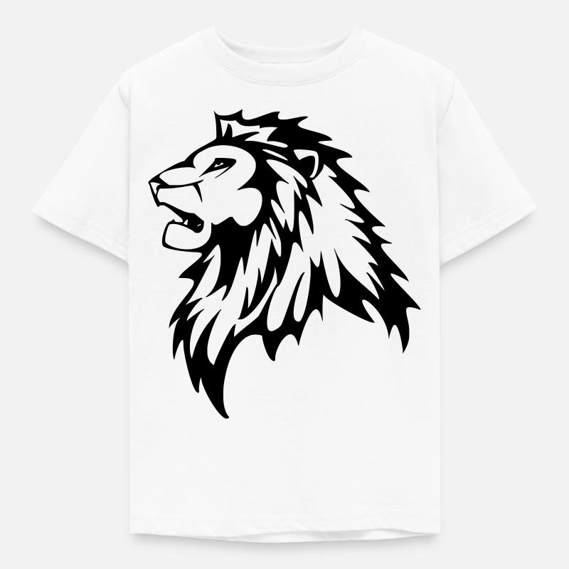 Löwe - Kids' T-Shirt - white