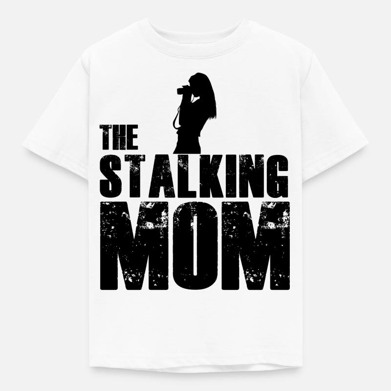 La maman traqueuse - T-shirt Enfant - blanc