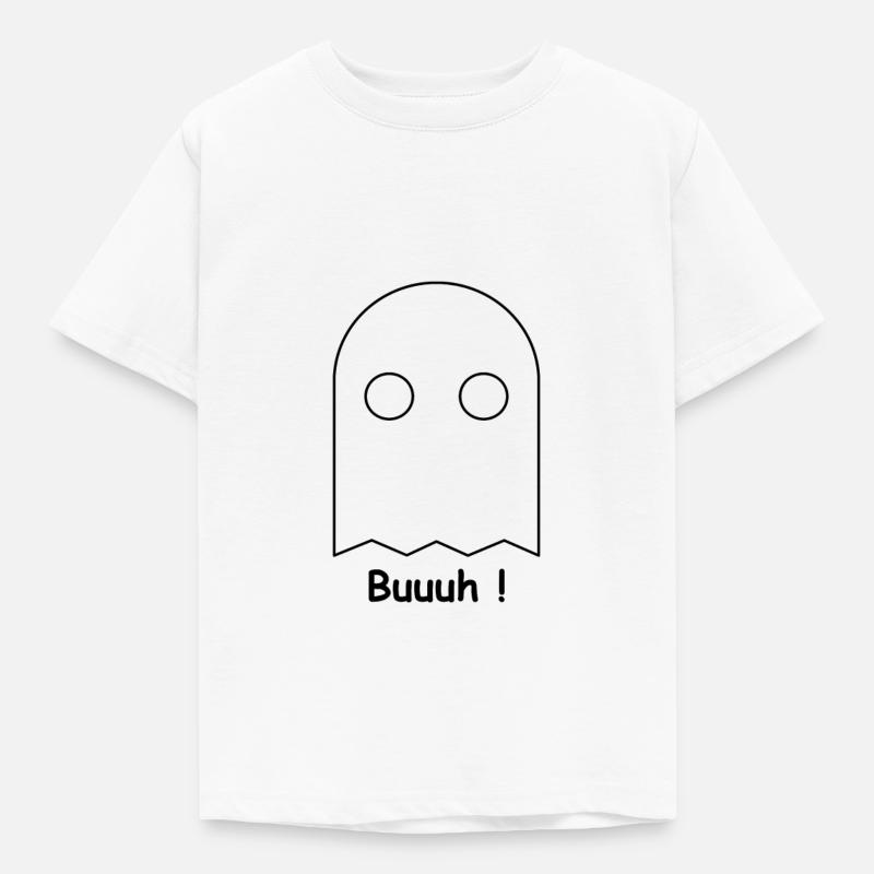 Weißes Gespenst - Kinder T-Shirt - Weiß