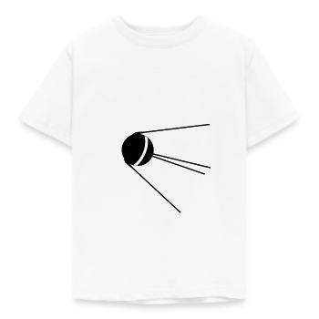 Raumschiff - Kinder T-Shirt - Weiß - Vorne - AI Model Kid Male (0cm)