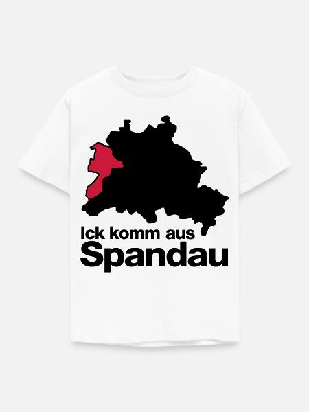 spandau - Kinder T-Shirt - Weiß