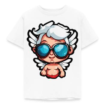 Cupid / Love / Arrow / Heart / Valentine's Day - Kids' T-Shirt - white - Front - AI Model Kid Male (0cm)