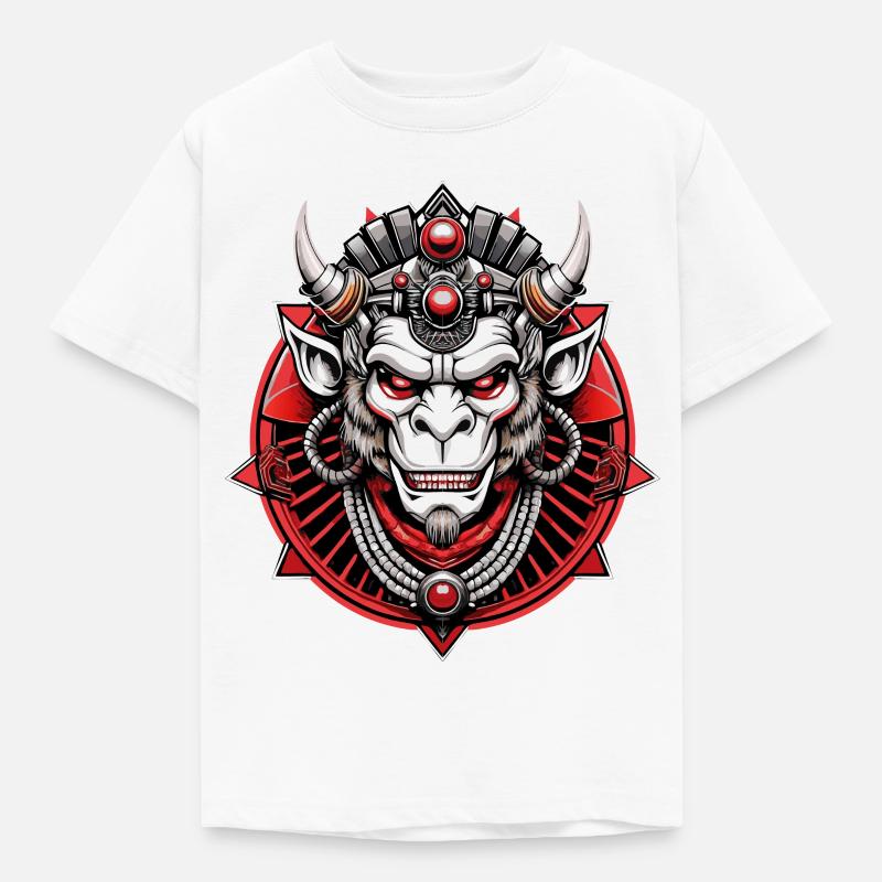 ONI | Monkey 01 - Kids' T-Shirt - white