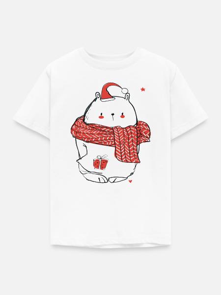 Winterzauber - Kinder T-Shirt - Weiß