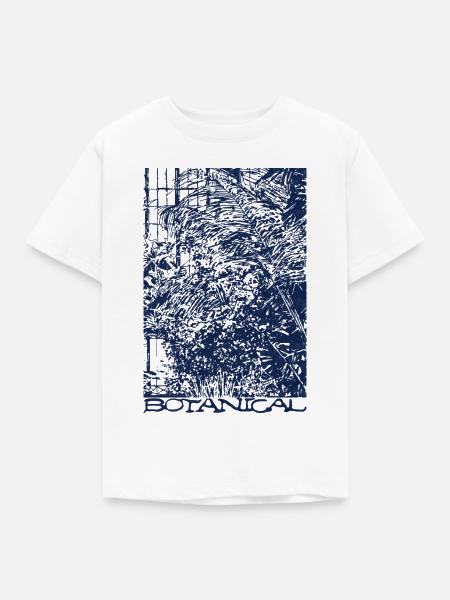 Botanisch - Kinder T-Shirt - Weiß